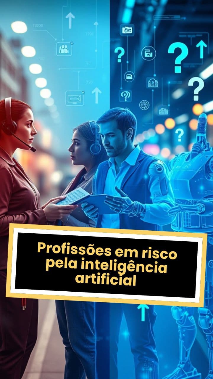 Profissões em risco pela inteligência artificial