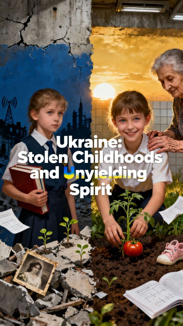 Ukraine: Stolen Childhoods and Unyielding Spirit