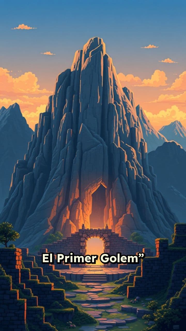 El Primer Golem: Nacimiento de un Héroe