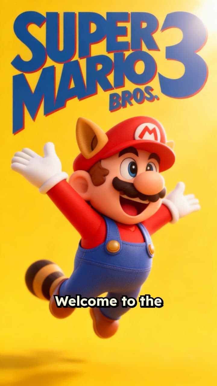 Super Mario Bros. 3 Animated Cover