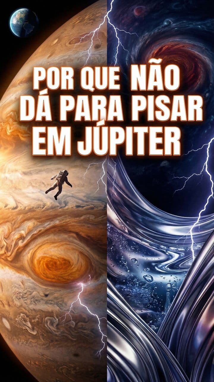 Por que não dá para pisar em Júpiter