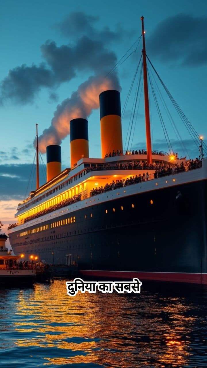 टाइटैनिक की दुखद यात्रा