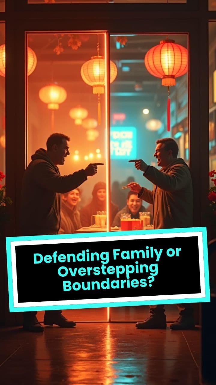 Defending Family or Overstepping Boundaries?