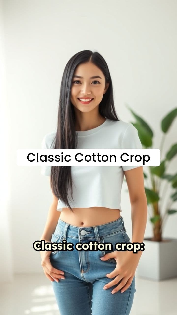 Beautiful Crop Tops: 15 Styles for Stunning Ladies