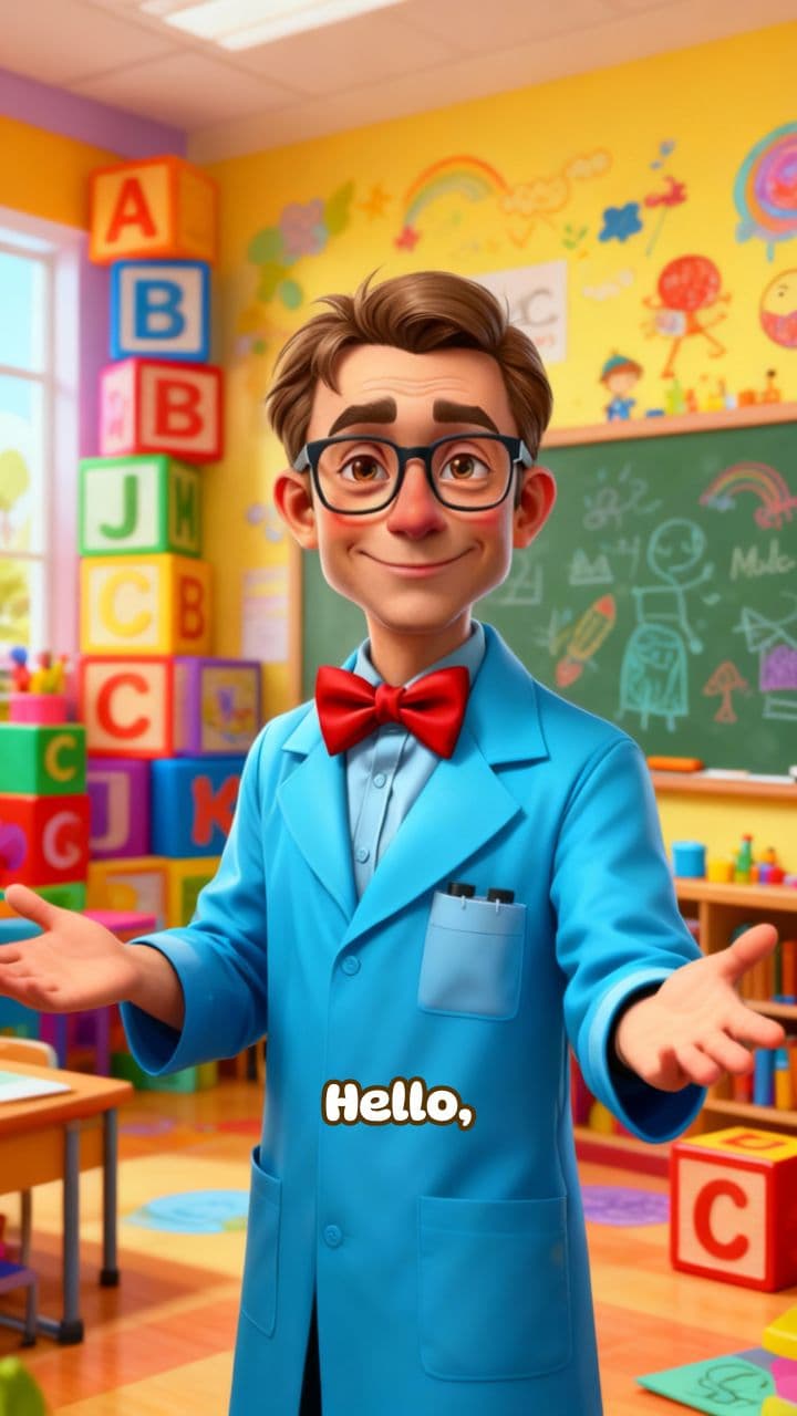 Professor Alpha's Alphabet Adventure!