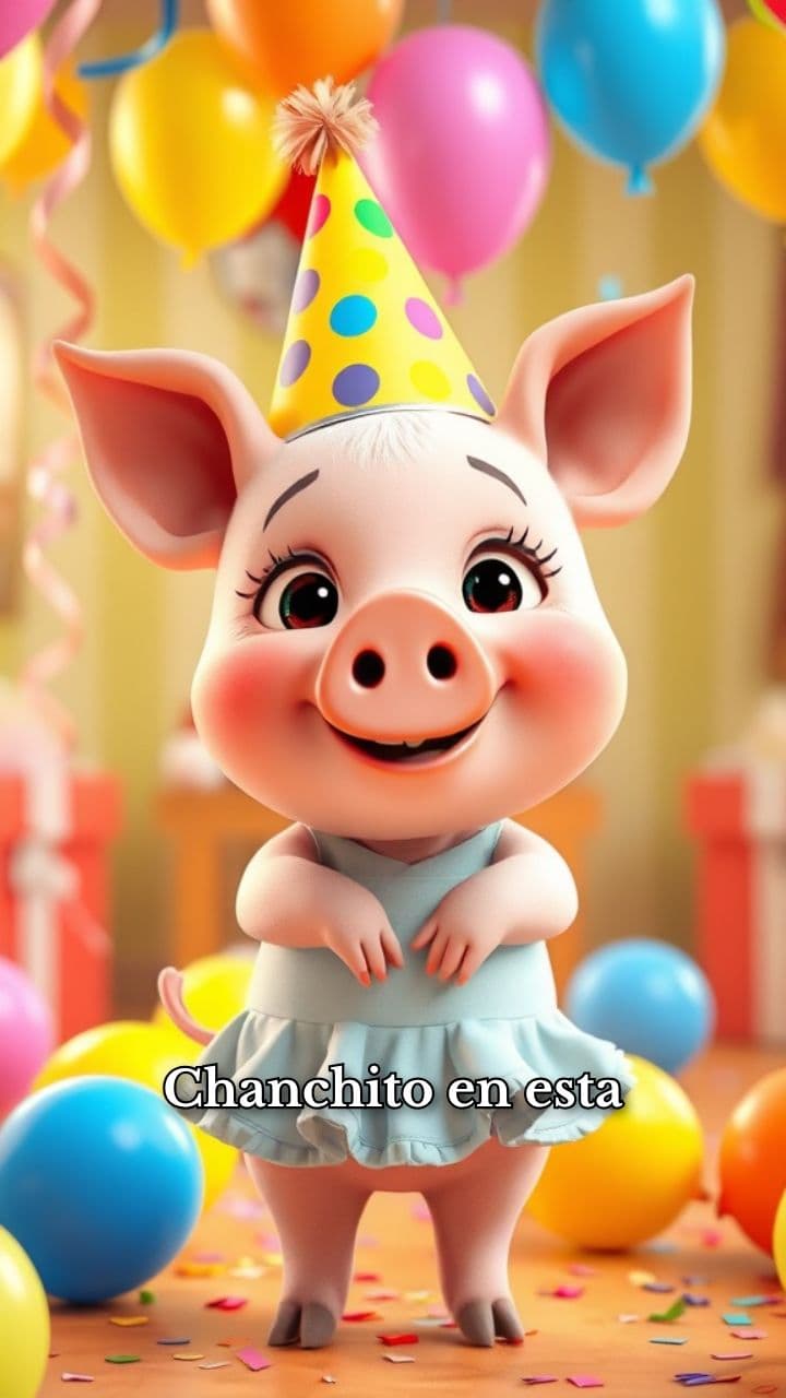 Feliz Cumpleaños, Chanchito Aventurero