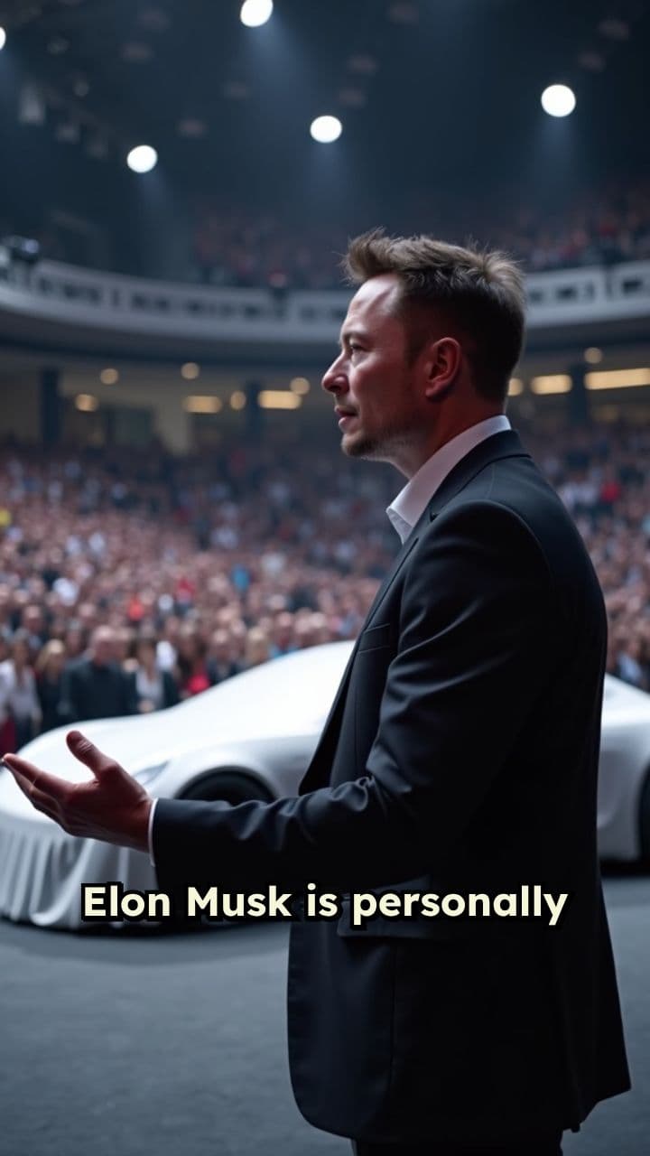 Elon Musk Launches New Model S in Perth