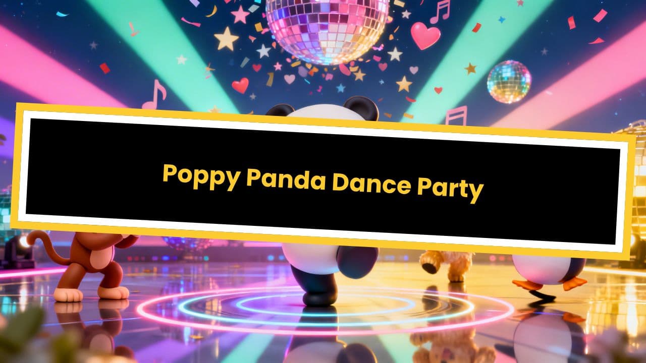 Poppy Panda Dance Party