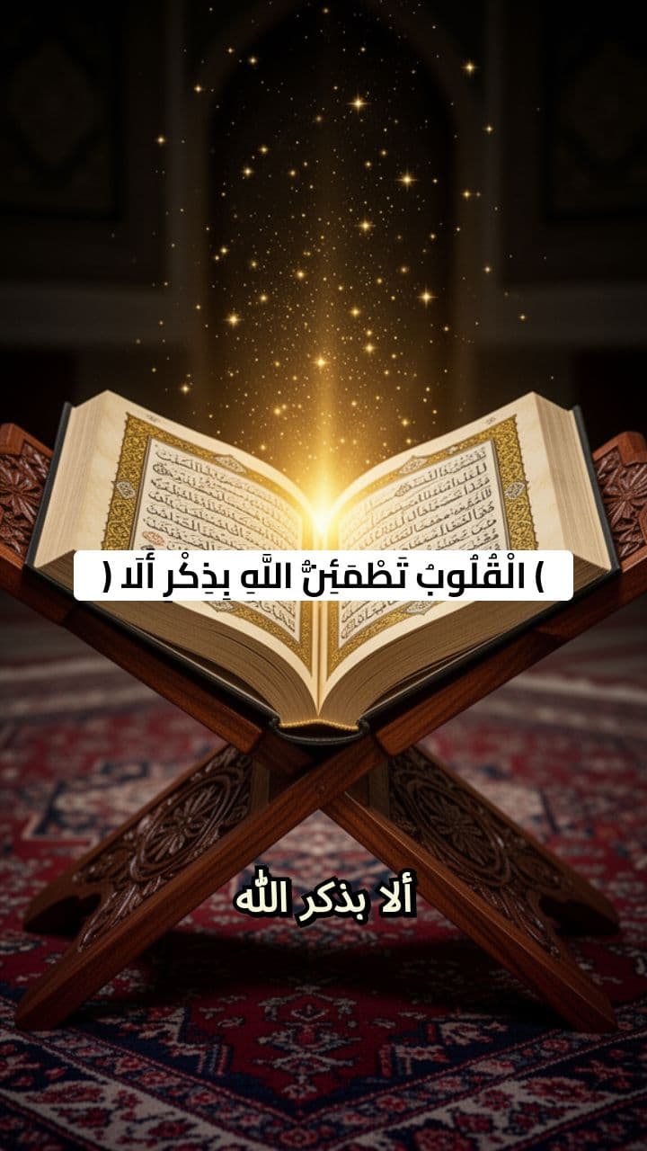 طمأنينة ذكر الله