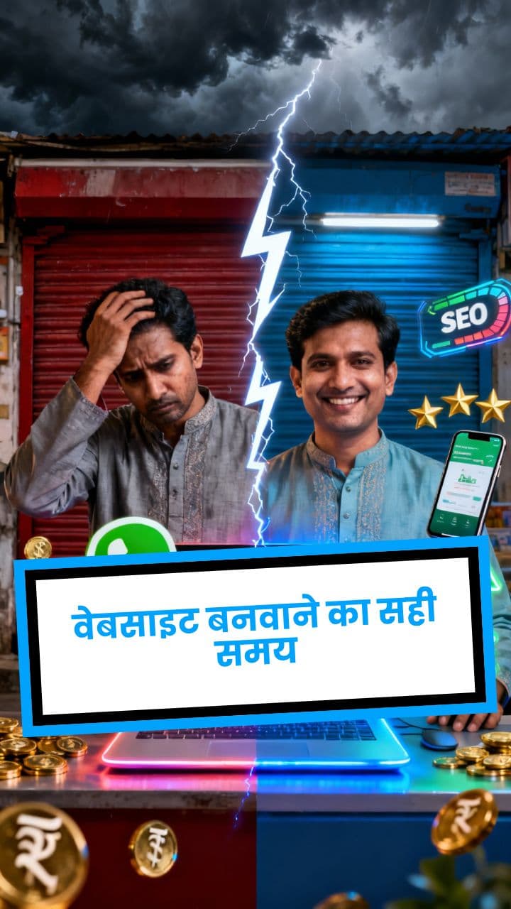 वेबसाइट बनवाने का सही समय