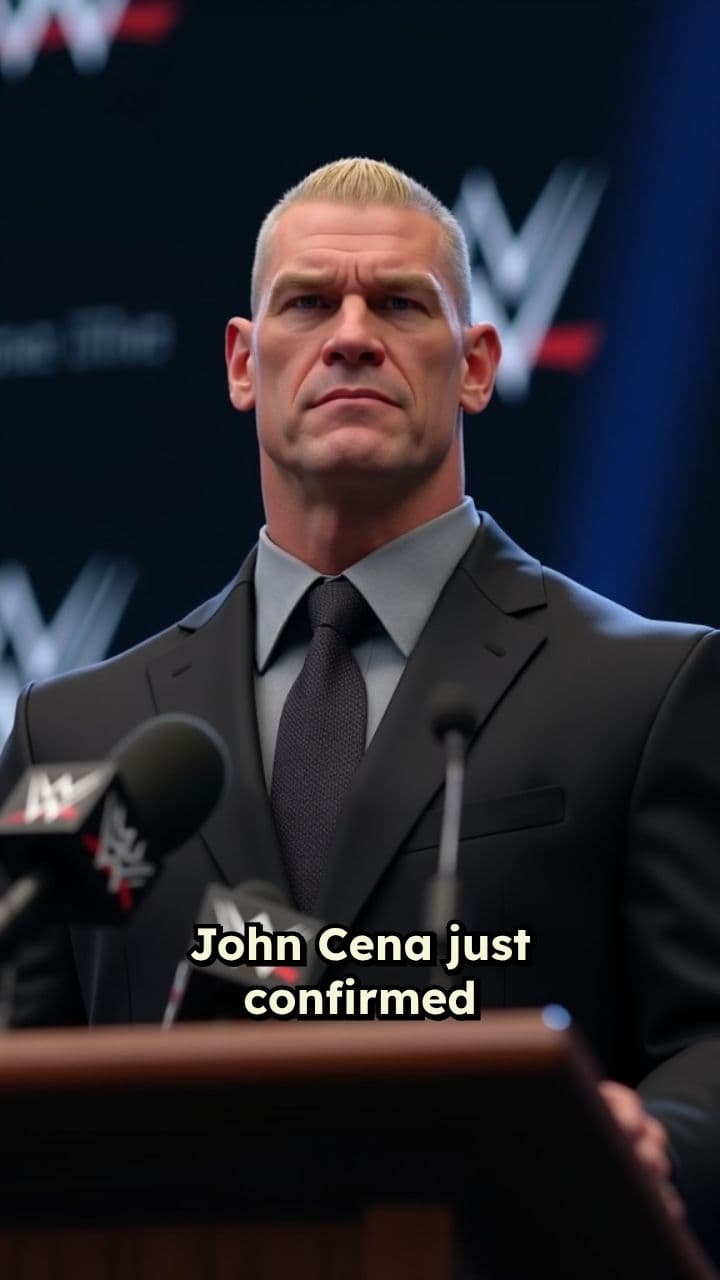 John Cena Announces WWE Retirement
