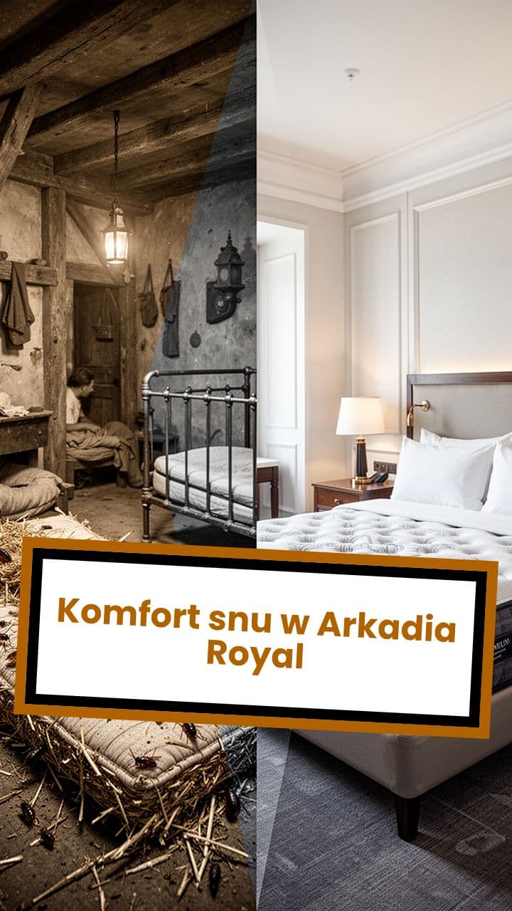 Komfort snu w Arkadia Royal