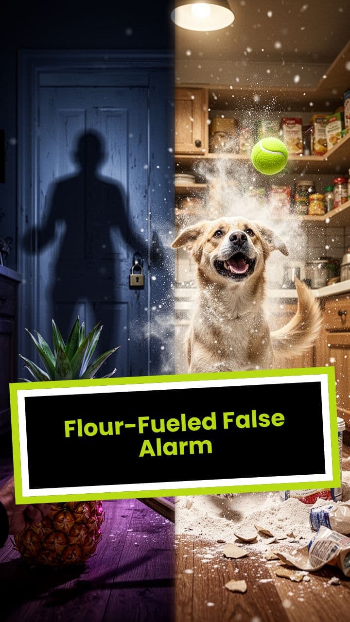 Flour-Fueled False Alarm