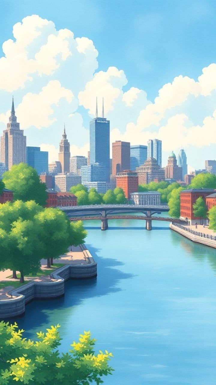 Waffles March Along the Charles