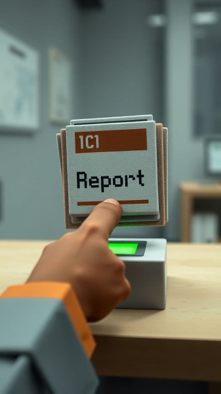 Cómo crear un reporte en CubeCraft