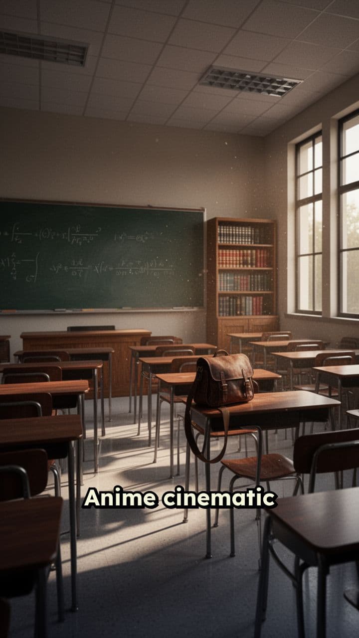 Rainy Classroom: Blue-Eyed Tension