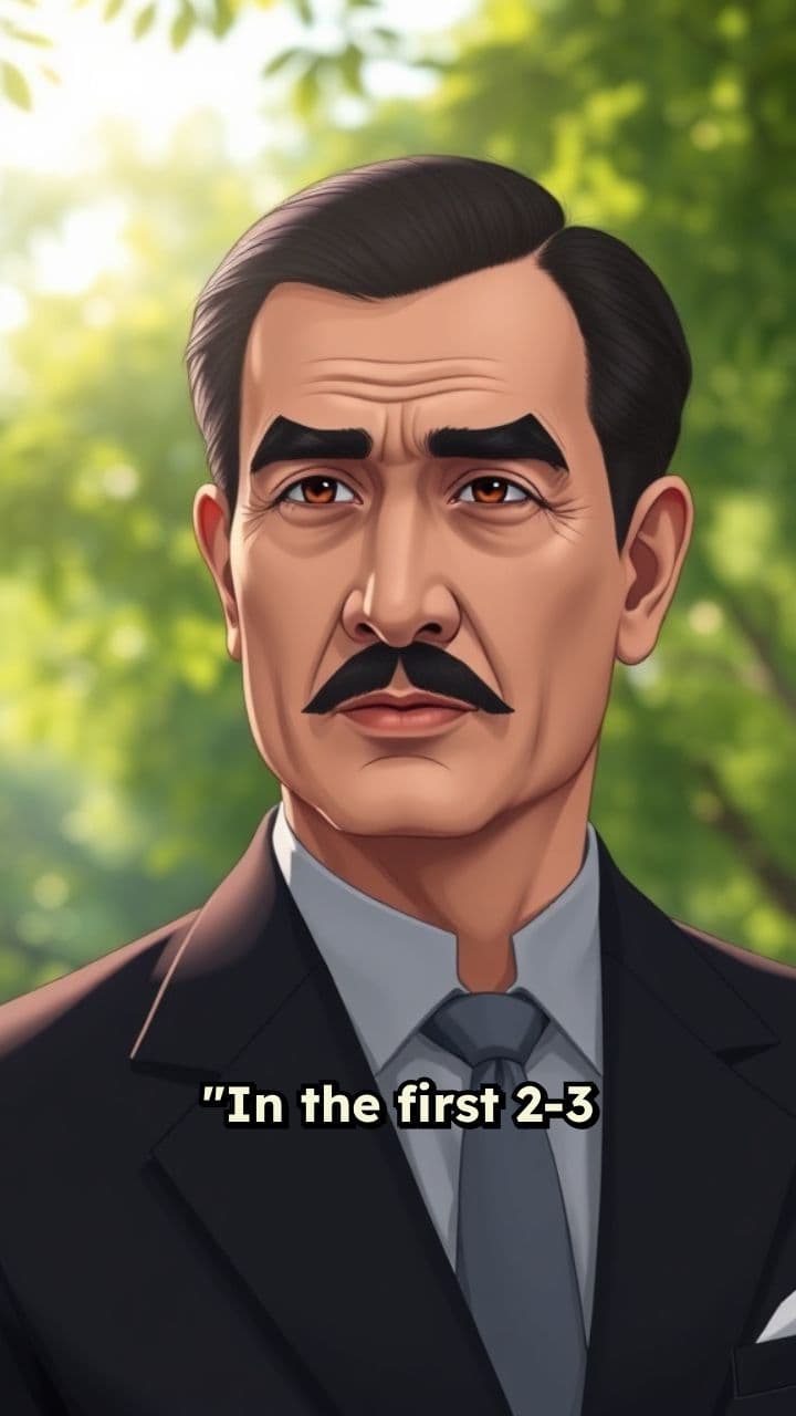 Solemn Anime Character in a Peaceful Park