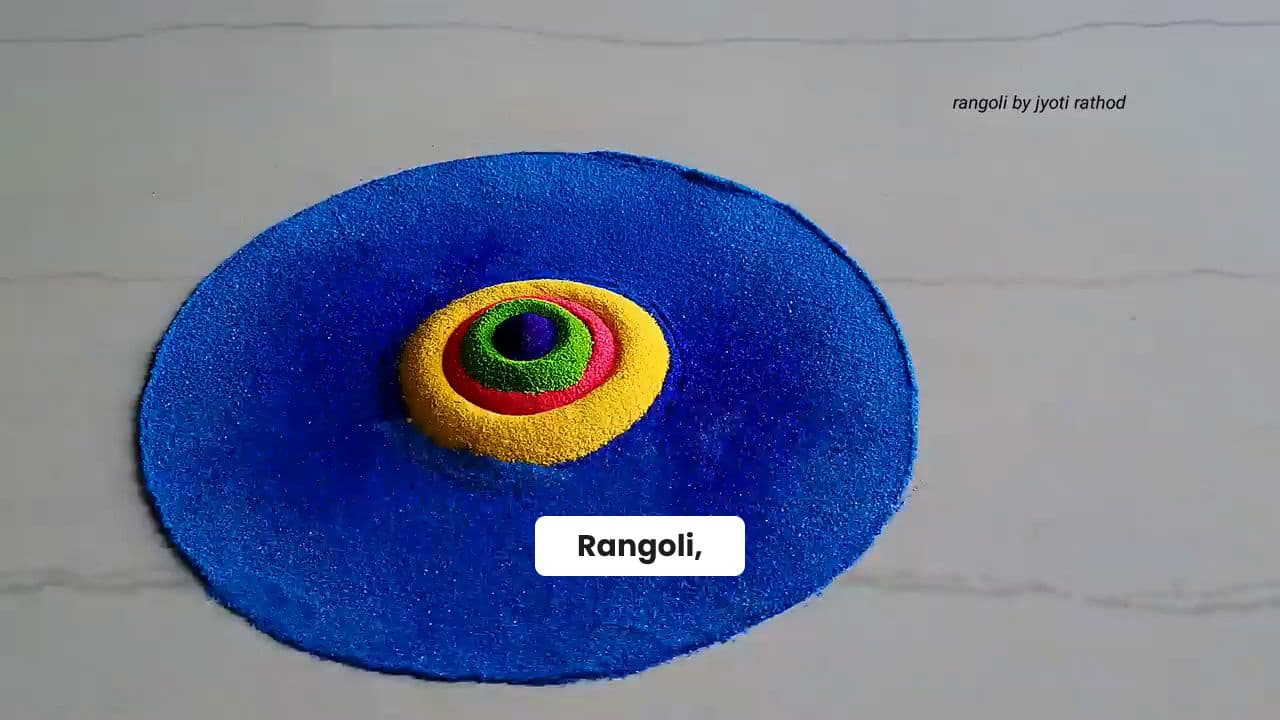 You Thought Rangoli Was Just Decoration?