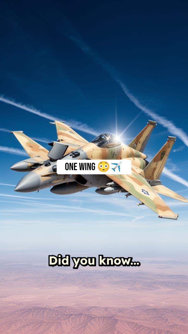 The One-Winged F-15 Eagle Story