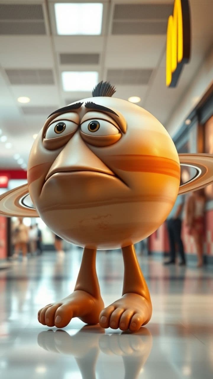 Saturno al McDonald's