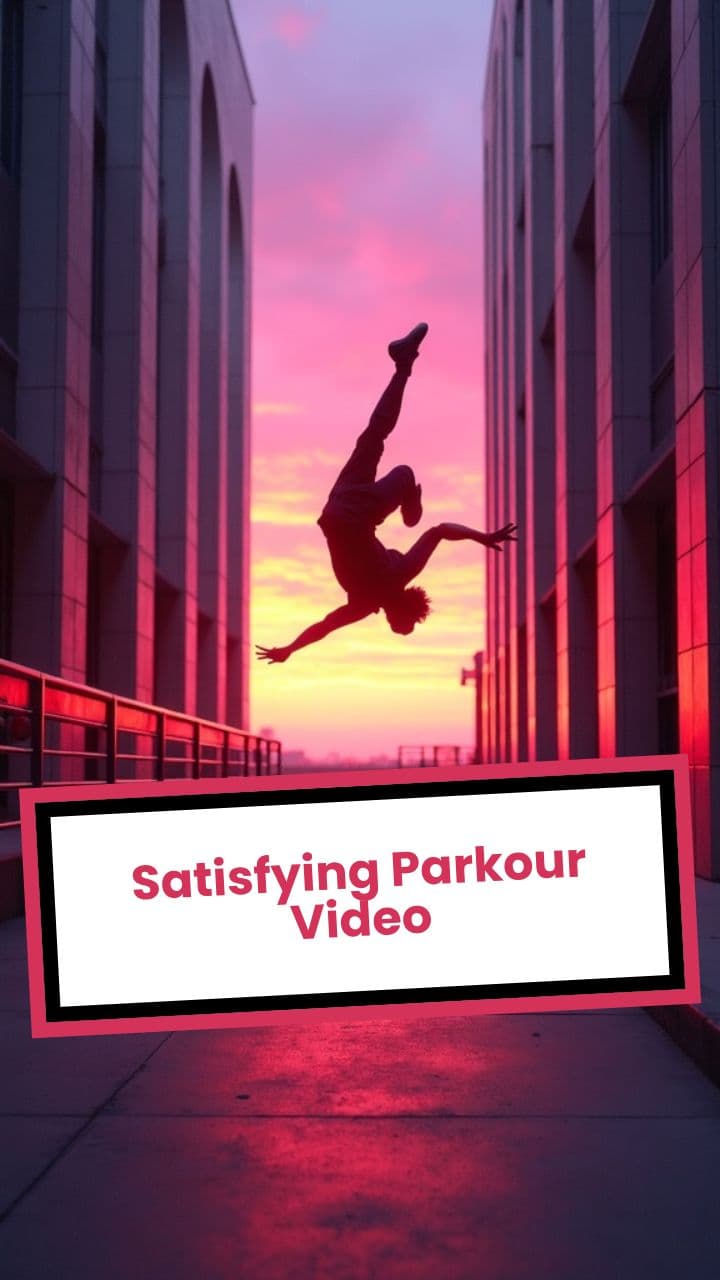 Satisfying Parkour Video