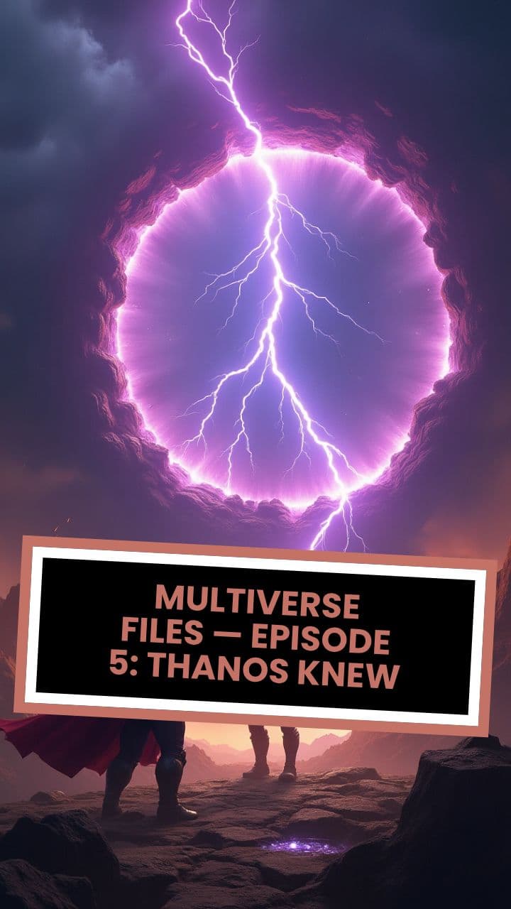 MULTIVERSE FILES — EPISODE 5: THANOS KNEW