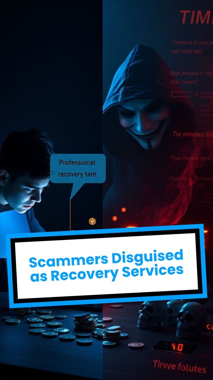 Scammers Disguised as Recovery Services (duplicated)