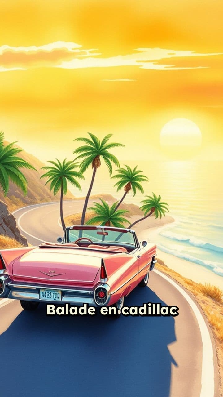 Coucher de soleil en Cadillac