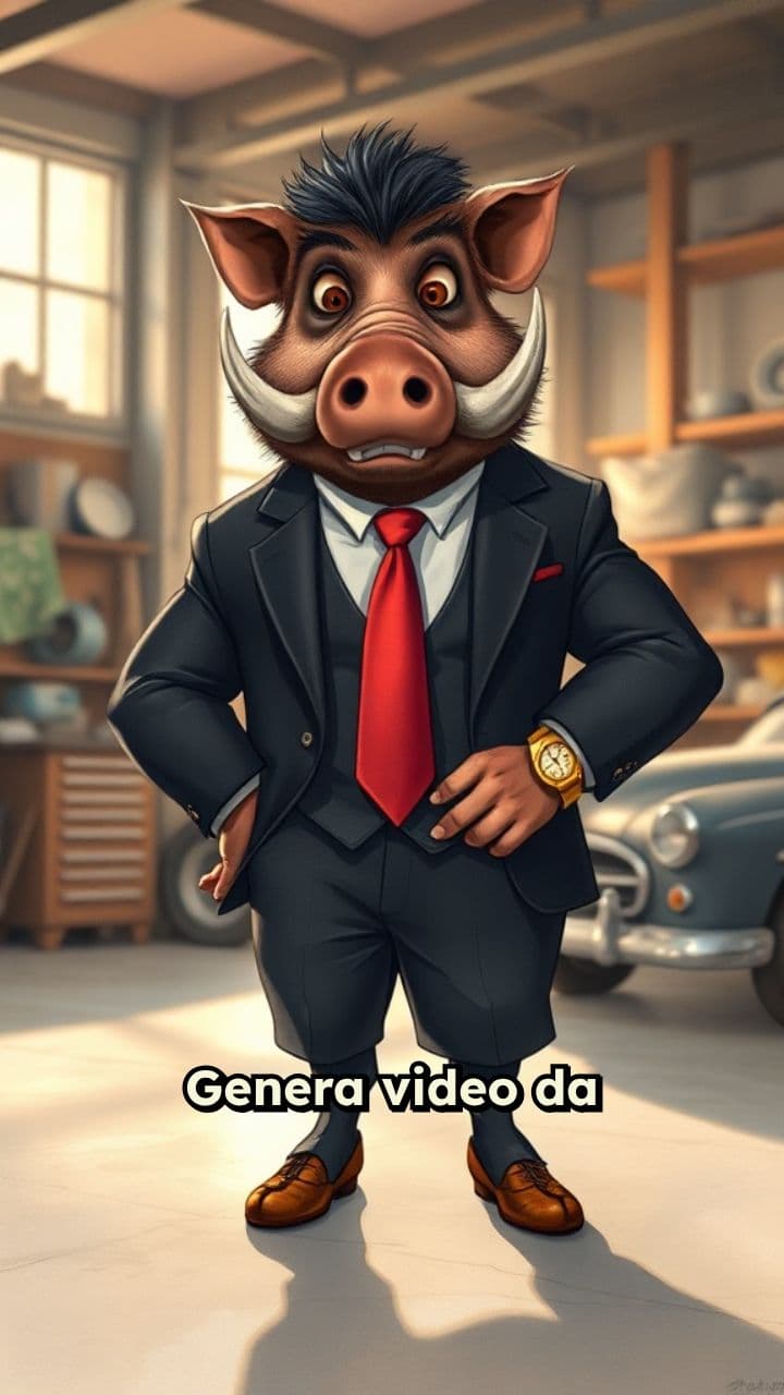 Cinghiale Boss in Carrozzeria Ballante