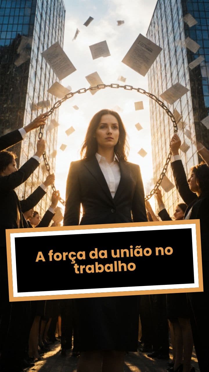 A força da união no trabalho