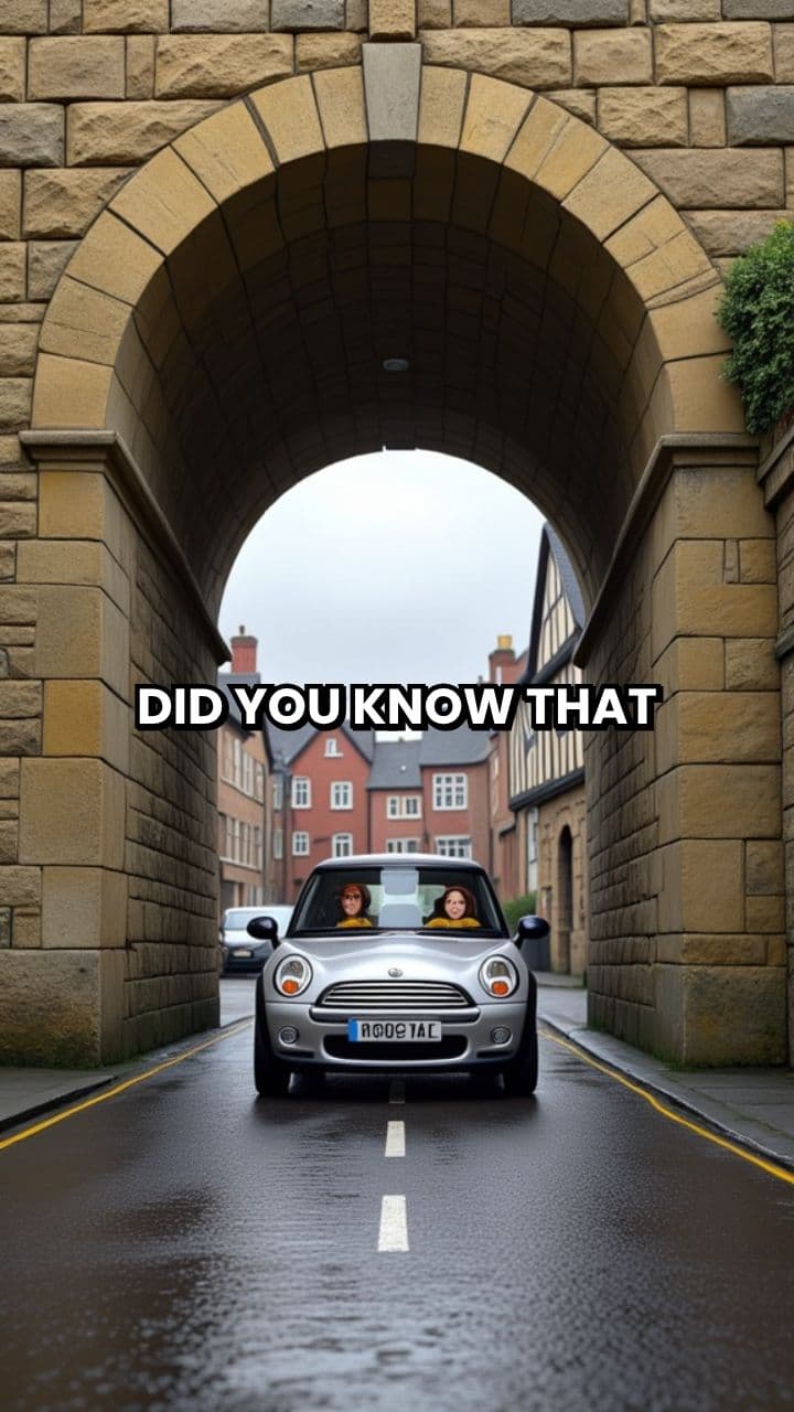 Driving Through Lincoln’s Roman Newport Arch