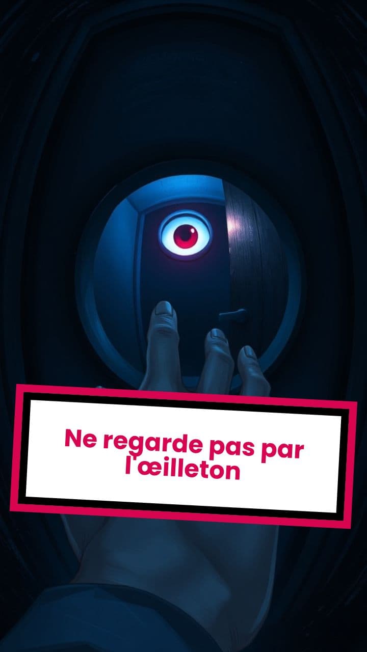 Ne regarde pas par l'œilleton