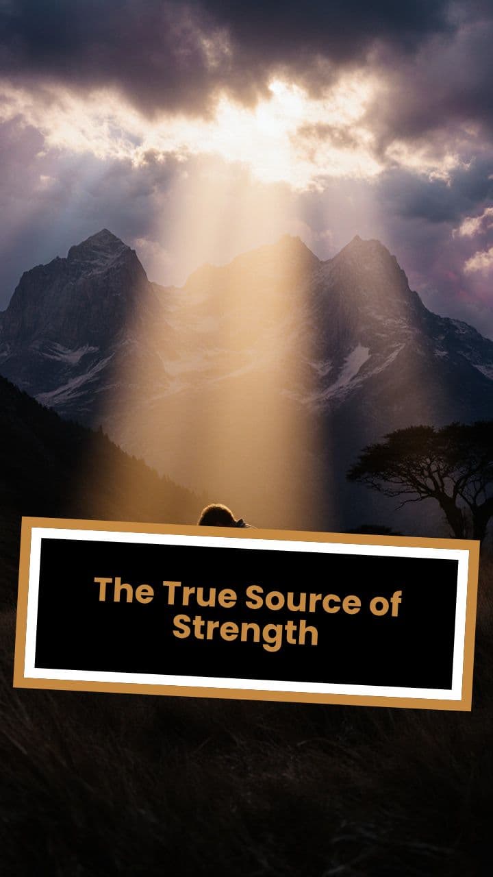 The True Source of Strength