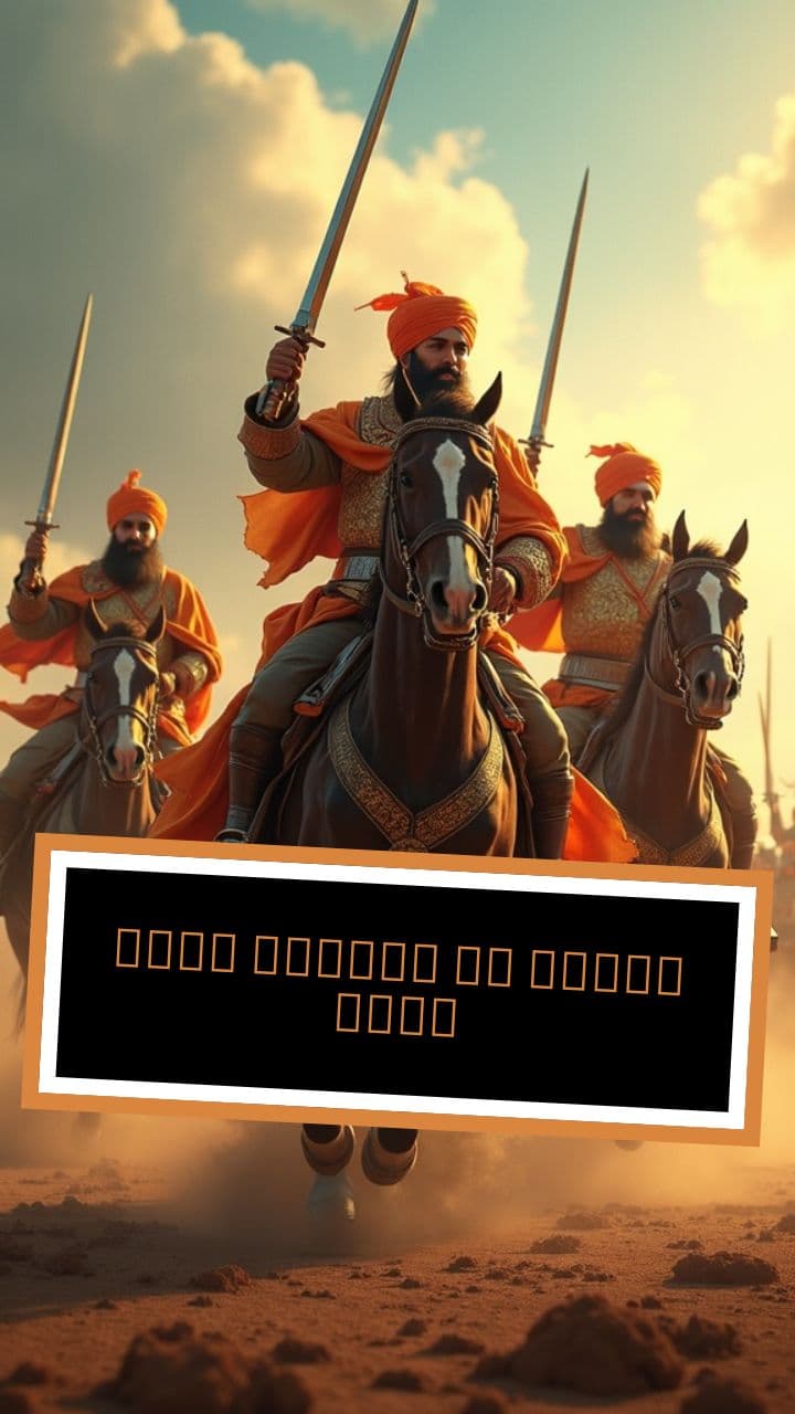 ਸਿੱਖ ਯੋਧਿਆਂ ਦੀ ਅਦਭੁਤ ਸ਼ਾਨ