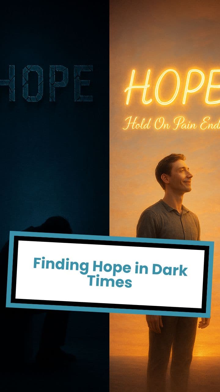 Finding Hope in Dark Times
