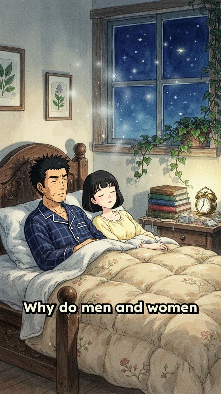 Why Deep Sleep Declines Differently by Sex