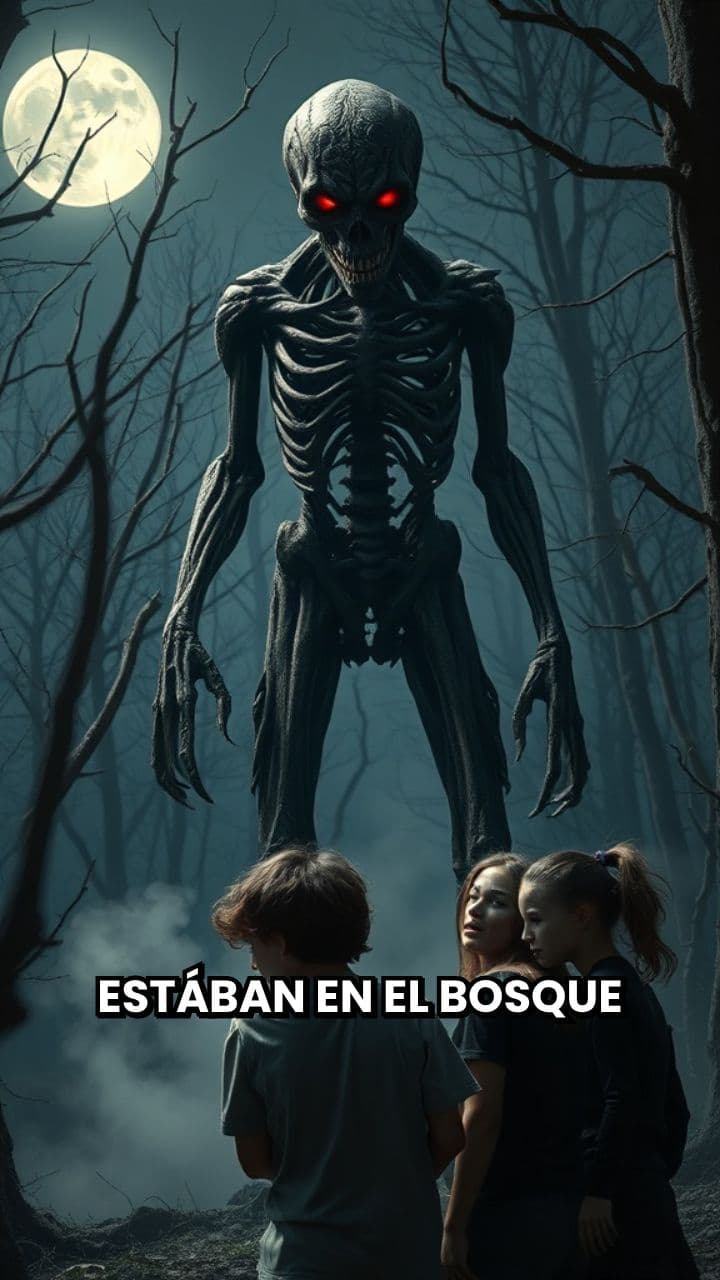 La aparición del héroe en el bosque