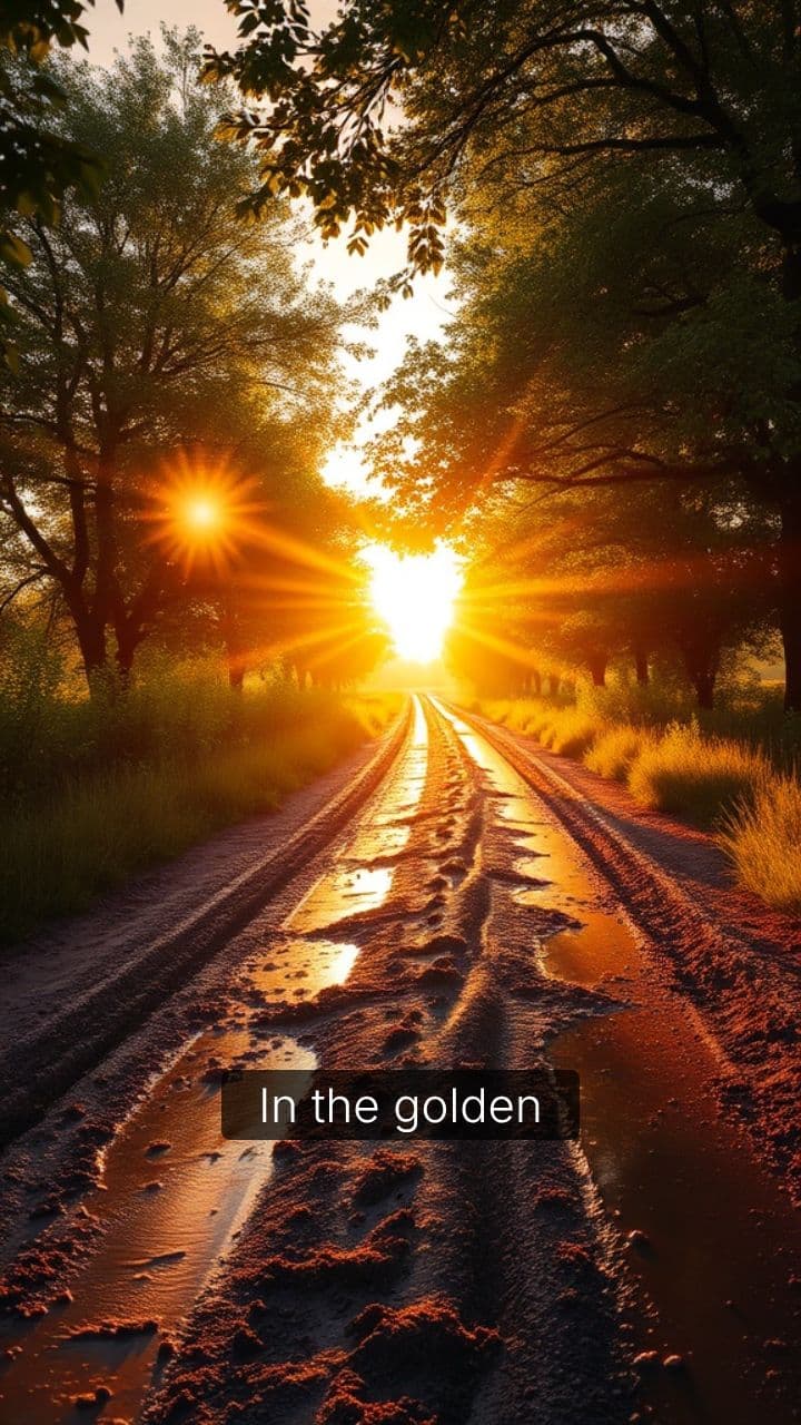 Golden Hour Childhood