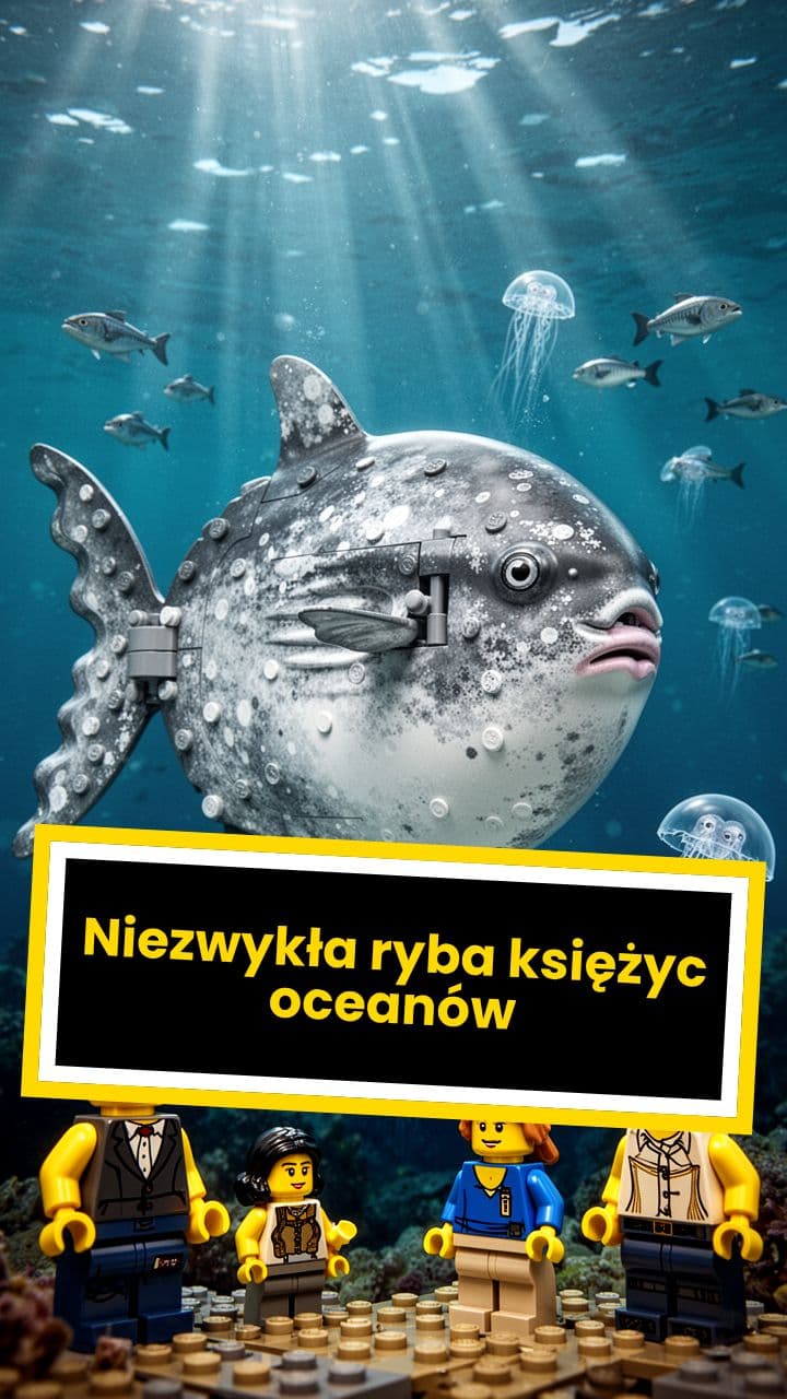 Niezwykła ryba księżyc oceanów