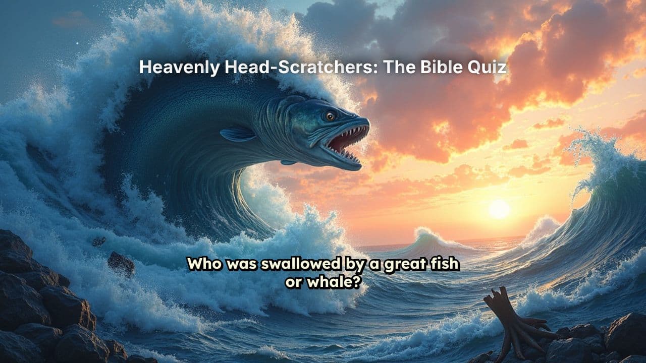 Heavenly Head-Scratchers: The Bible Quiz