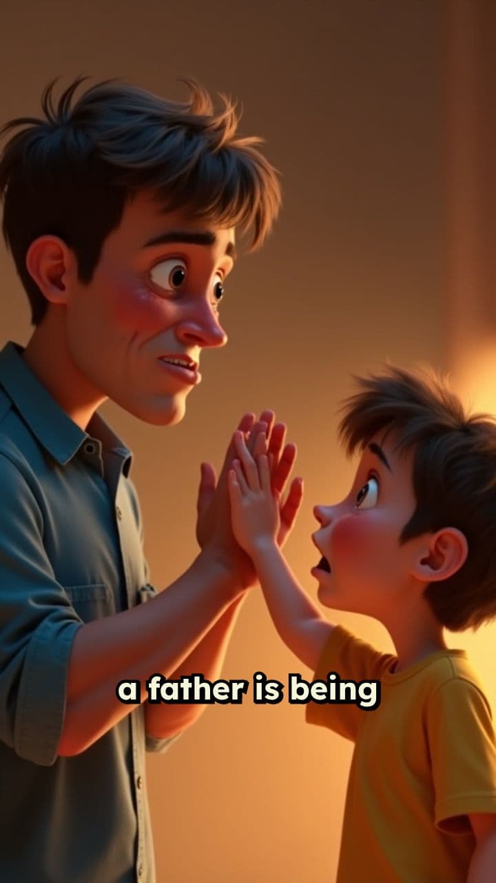 Heartbreaking Father-Son Separation