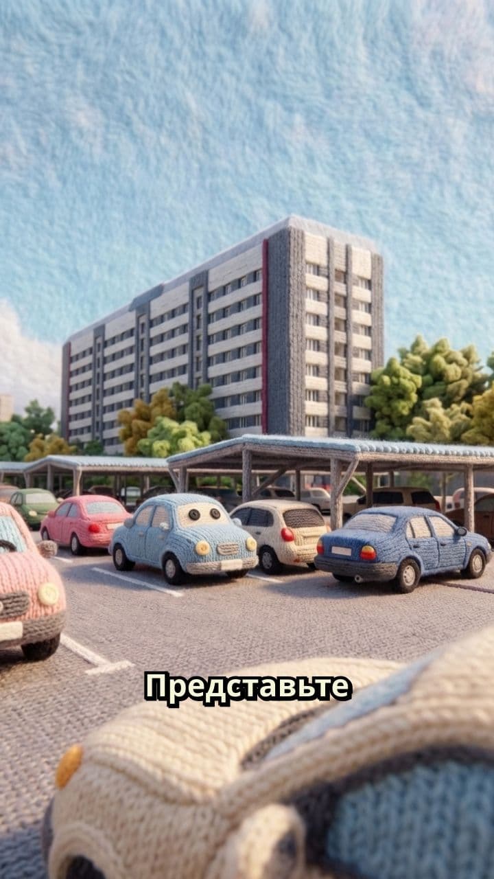 Мир эмоций из пряжи