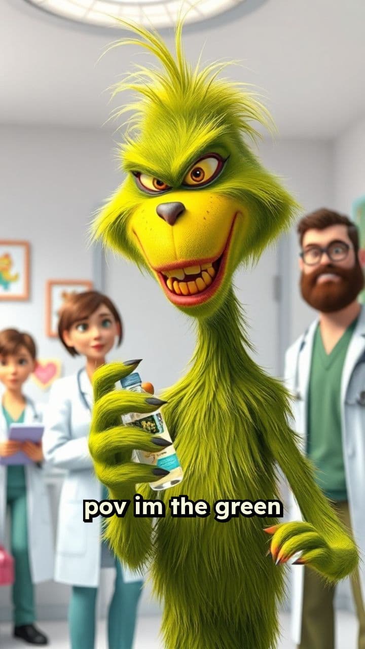 Grinch's Baby Oil Dilemma