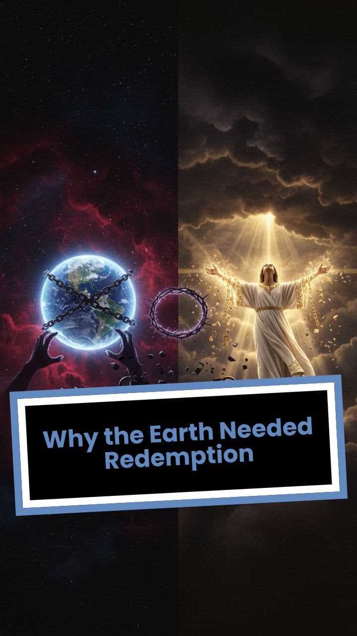 Why the Earth Needed Redemption