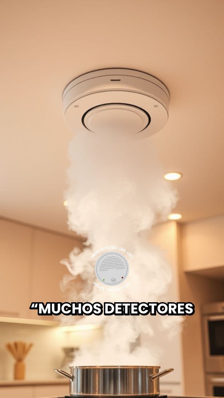 Detectores de humo y vapor caliente