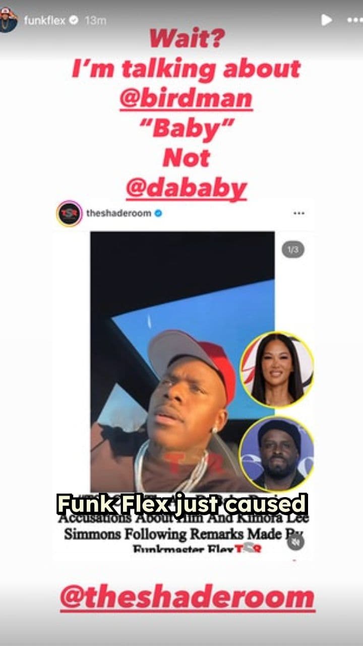 Funk Flex's Major Mix-Up on Kimora Lee