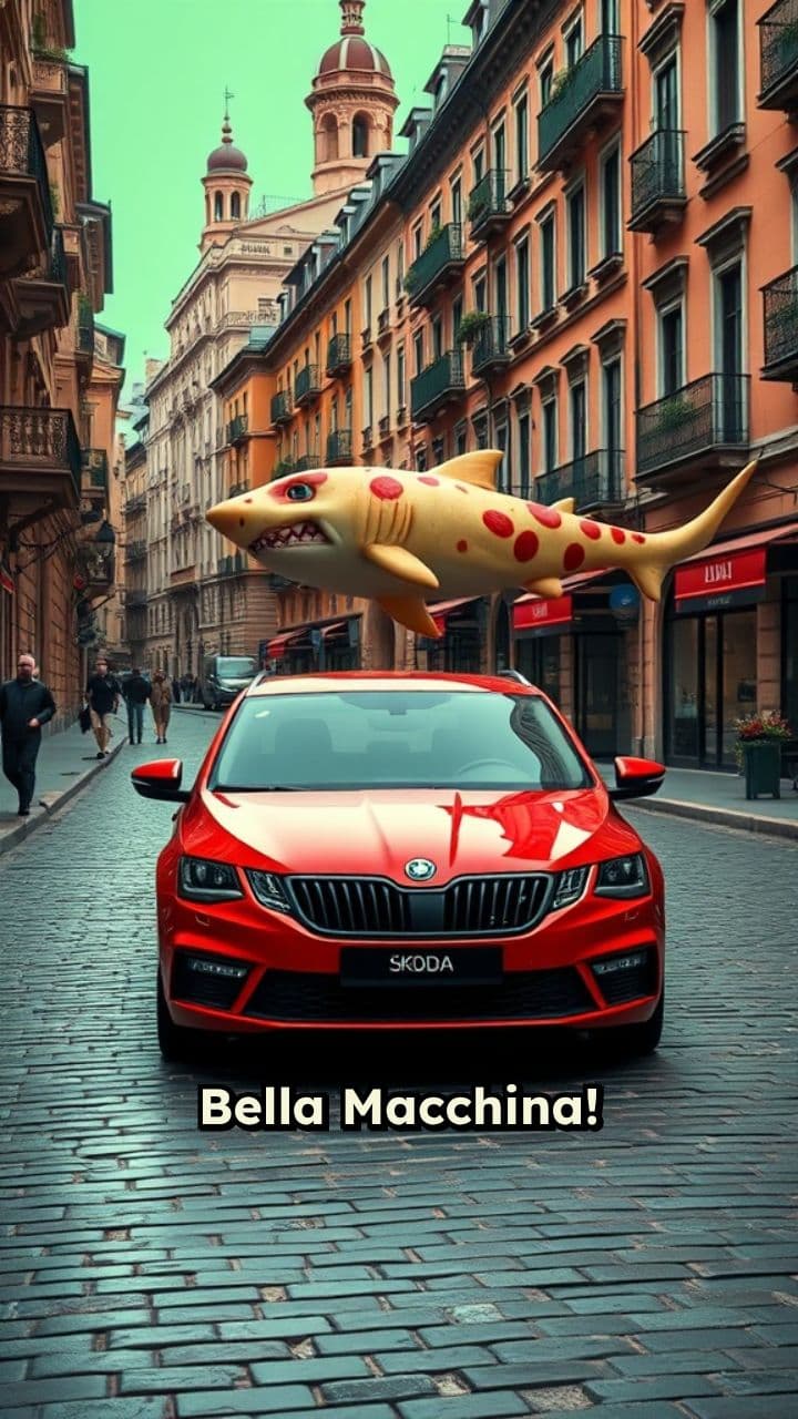 Skoda Carnage: The Mozzarella-Squalo's Delight!