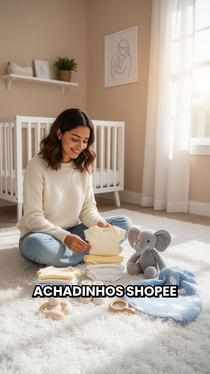 Enxoval de Bebê na Shopee até R$200