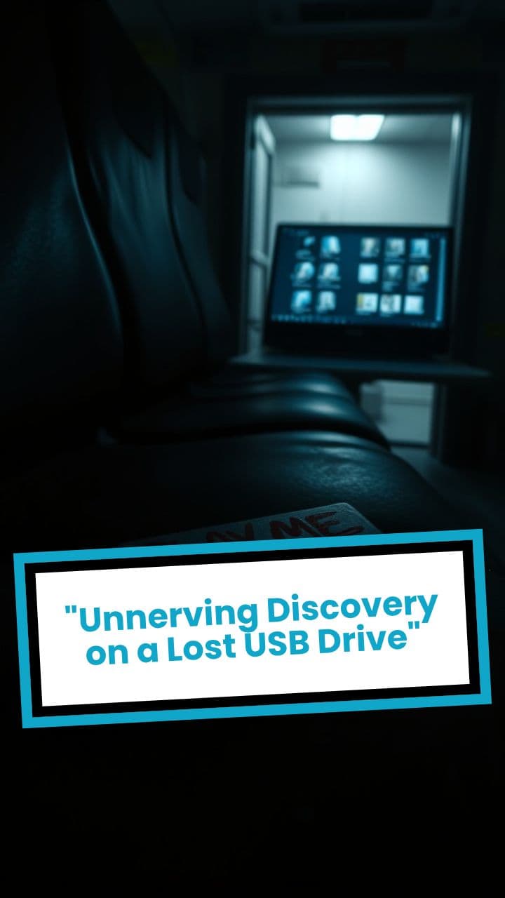 "Unnerving Discovery on a Lost USB Drive"