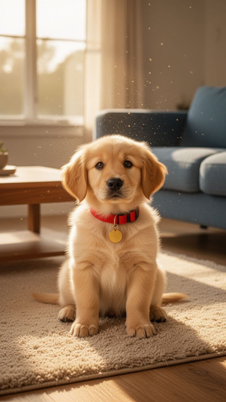 Bingo, cățelul vesel